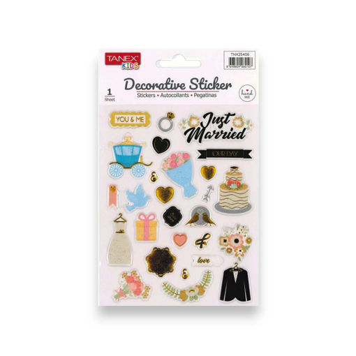Picture of TANEX KIDS DECORATIVE WEDDING STICKERS